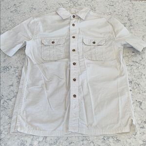 Croft & Barrow Light Khaki Casual Button Down Shirt